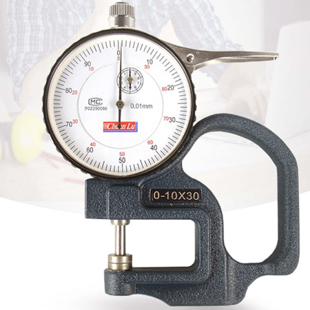 MICROMETRO SPESSIMETRO A LEVA CON QUADRANTE ANALOGICO A LANCETTA 0-10 X 30 mm Fai da te/Utensili elettrici e a mano/Strumenti di misura e layout/Misuratori/Spessimetri Trade Shop italia - Napoli, Commerciovirtuoso.it