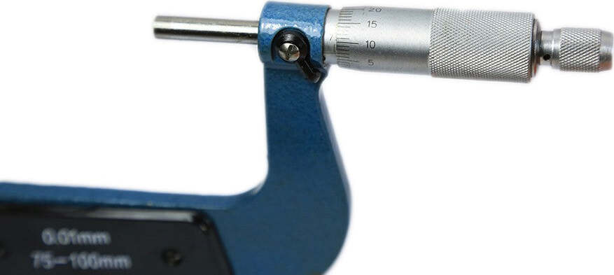 MICROMETRO SPESSIMETRO CENTESIMALE ANALOGICO PER ESTERNI 75-100MM 00.1 MM Fai da te/Utensili elettrici e a mano/Strumenti di misura e layout/Misuratori/Spessimetri Trade Shop italia - Napoli, Commerciovirtuoso.it