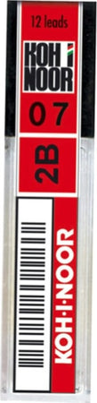 Micromine - mina 0 7mm - gradazione 2B - Koh I Noor - astuccio 12 mine [multipack] 12 pezzi Cancelleria e prodotti per ufficio/Penne matite scrittura e correzione/Matite/Mine per portamine Eurocartuccia - Pavullo, Commerciovirtuoso.it