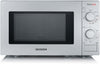 micronde severin mw 7900 20lt silver c/grill
