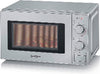 micronde severin mw 7900 20lt silver c/grill