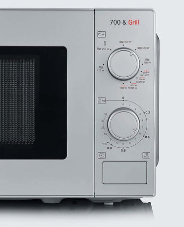 micronde severin mw 7900 20lt silver c/grill