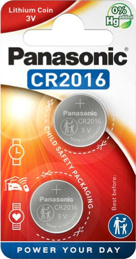 Micropile CR2016 - 3V - a pastiglia - litio - Panasonic - blister 2 pezzi Elettronica/Pile e caricabatterie/Pile monouso Eurocartuccia - Pavullo, Commerciovirtuoso.it