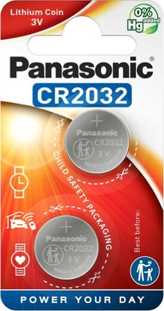Micropile CR2032 - 3V - a pastiglia - litio - Panasonic - blister 2 pezzi Elettronica/Pile e caricabatterie/Pile monouso Eurocartuccia - Pavullo, Commerciovirtuoso.it