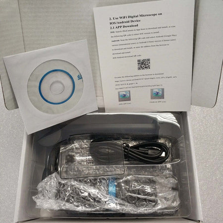 Microscopio Digitale Q-xw05 Wi-fi Usb 1080p Risoluzione Hd 50-1000x Portatile Elettronica/Foto e videocamere/Binocoli telescopi e ottica/Microscopi/Microscopi digitali portatili Trade Shop italia - Napoli, Commerciovirtuoso.it