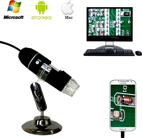 MICROSCOPIO USB DIGITALE 40X 1000X PC NOTEBOOK FOTO VIDEO 8 LED 2.0 MPX STAFFA Elettronica/Foto e videocamere/Binocoli telescopi e ottica/Microscopi/Microscopi composti/Microscopi binoculari Trade Shop italia - Napoli, Commerciovirtuoso.it