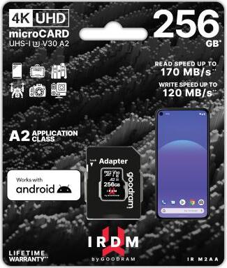 microSD-IRDM-by-GOODRAM-256GB-UHS-I-U3-A2-+-adapter