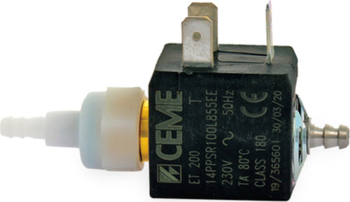 Microvalvola-vapore-Ceme-19-W---230-V---ingresso-e-uscita-5mm-portata-100/120-cc