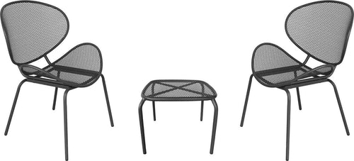 MIDDLE---set-tavolo-in-metallo-cm-41x41x43,5-h-con-2-sedute-Grigio-scuro-Milani-Home