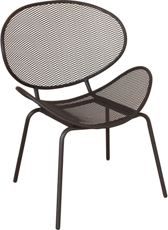 MIDDLE---set-tavolo-in-metallo-cm-41x41x43,5-h-con-2-sedute-Grigio-scuro-Milani-Home