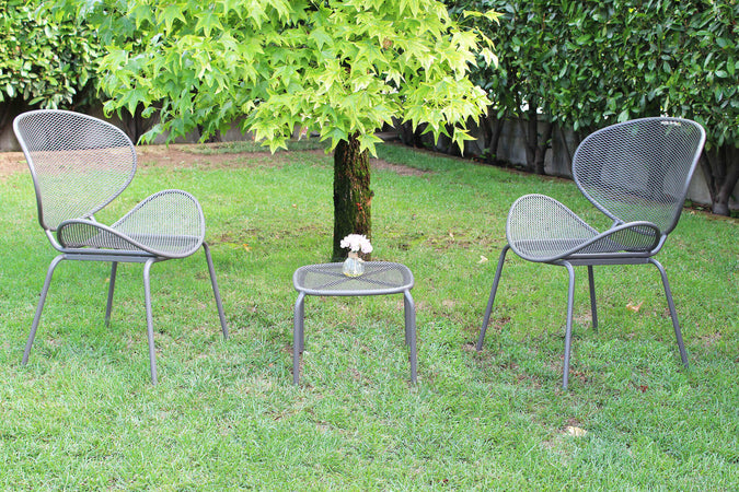 MIDDLE---set-tavolo-in-metallo-cm-41x41x43,5-h-con-2-sedute-Taupe-Milani-Home