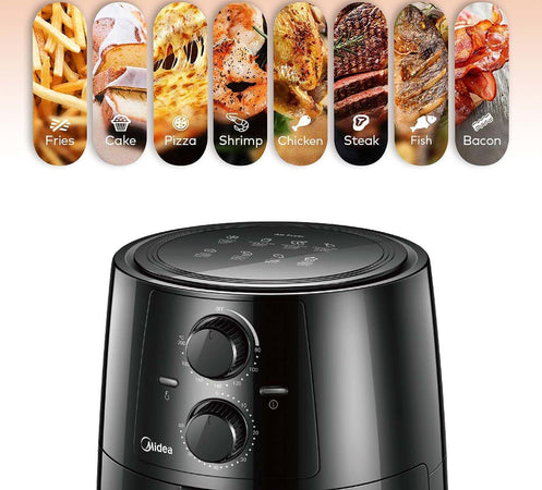 Midea-MF-TN35A2-Friggitrice-ad-Aria-Serie-6000-3.5-Litri-Nera
