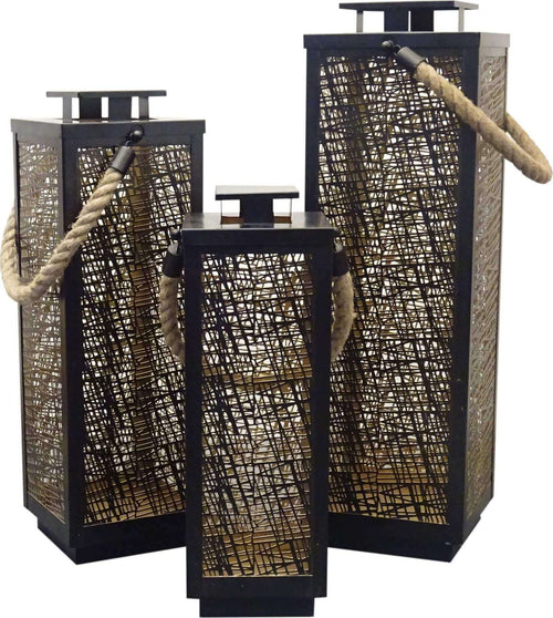 MIDORI---set-di-3-lanterne-in-metallo-Nero-Milani-Home