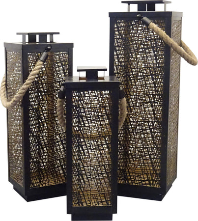 MIDORI---set-di-3-lanterne-in-metallo-Nero-Milani-Home
