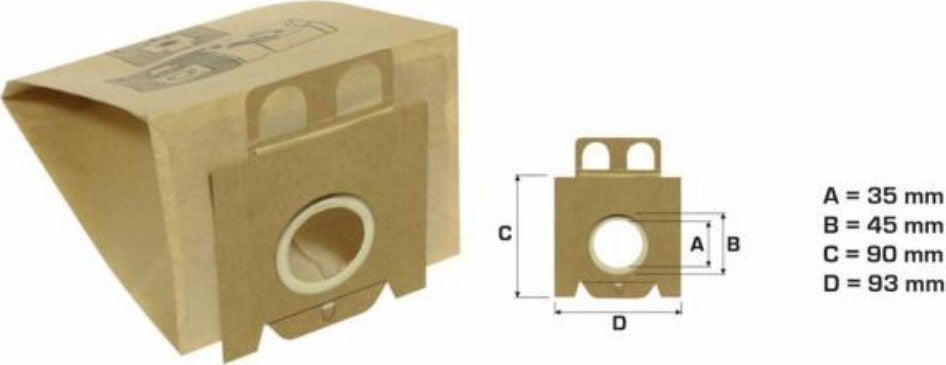 MIELE 5 SACCHETTI ASPIRAPOLVERE SCOPA ELETTRICA MODELLO SWING H1 Casa e cucina/Aspirapolvere e pulizia di pavimenti e finestre/Accessori per aspirapolvere/Sacchetti per aspirapolvere/Sacchetti per aspirapolvere verticale Rossi Ricambi - Venetico Marina, Commerciovirtuoso.it