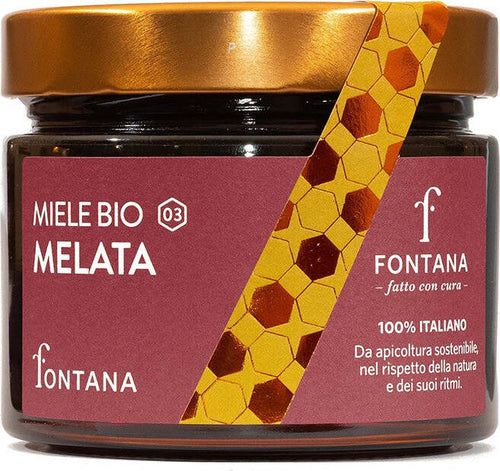 Miele Biologico di Melata 400 gr. Alimentari e cura della casa/Marmellate miele e creme spalmabili/Miele MariTea bottega del Tè - Lodi, Commerciovirtuoso.it