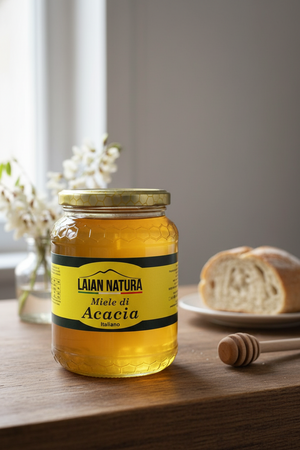 Miele Di Acacia Artigianale Italiano Miele Grezzo Fatto In Italia Miele Puro Liquido Laian Natura