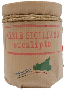 Miele Di Sicilia Eucalipto 250gr. Miele Italiano prodotto 100% in Italia da Api Italiane Miele Tradizionale al Naturale miele Tesori Di Sicilia - Nicosia, Commerciovirtuoso.it