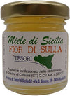 Miele di Sicilia Fior di Sulla 50g Miele Naturale Siciliano Prodotto Italiano Fatto in Italia Mieli con Vitamina C Miele Tesori Di Sicilia - Nicosia, Commerciovirtuoso.it