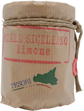 Miele di Sicilia Limone 250g Miele Naturale Italiano Prodotto 100% in Italia da Api Italiane in modo Tradizionale miele Tesori Di Sicilia - Nicosia, Commerciovirtuoso.it