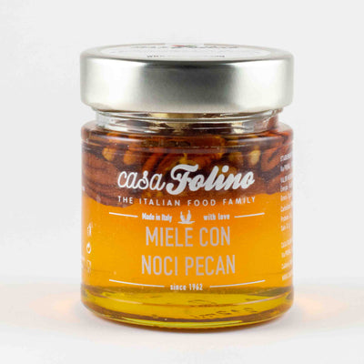 Miele Millefiori con Noci Pecan 250gr - Casafolino.com