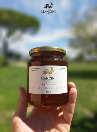 Miele Millefiori Mancini 500gr. in Vetro Miele Grezzo Italiano Miele Ciociaro Puro Artigianale Alimentari e cura della casa/Marmellate miele e creme spalmabili/Miele Mancini Azienda Agricola - Pontecorvo, Commerciovirtuoso.it
