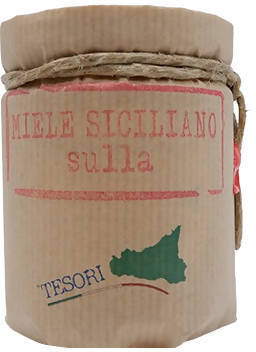 Mieli Di Sicilia Sulla 250gr Miele Italiano Tradizionale 100% Fatto in Italia da Api Italiane Miele Naturale miele Tesori Di Sicilia - Nicosia, Commerciovirtuoso.it