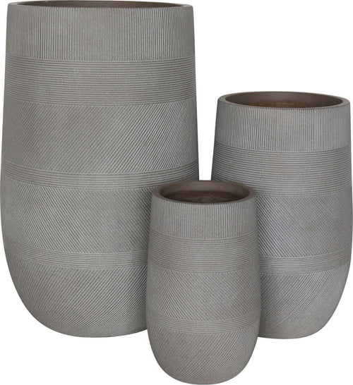 MIGUEL---set-di-3-vasi-Taupe-Milani-Home