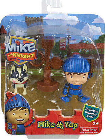 Mike-The-Knight-Yap-Training-post-Il-Cavaliere-Personaggio-Gioco-Fisher-Price