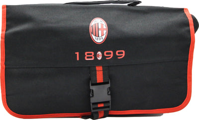 Milan Borsa a tracolla Rosso Nera Cartella Porta Pc Libri Scuola Sport e tempo libero/Fan Shop/Borse sacche e accessori/Borse a tracolla Liquidator Italia - Nicosia, Commerciovirtuoso.it