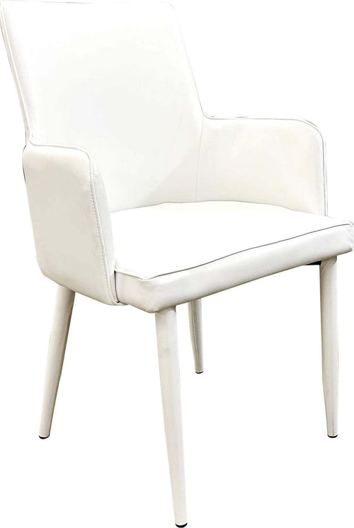 MILE---poltrona-moderna-in-ecopelle-Bianco-Milani-Home