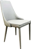 MILE---sedia-moderna-in-ecopelle-Grigio-chiaro-Milani-Home