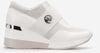 Mina - Sneakers con elastico e zeppa