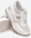 Mina - Sneakers con elastico e zeppa