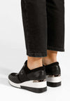 Mina - Sneakers con elastico e zeppa