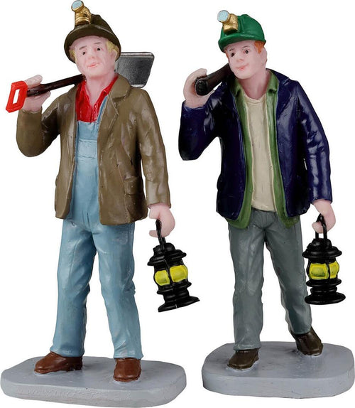 Minatori, personaggi per villaggio di Natale in Resina Casa e cucina/Decorazioni per interni/Addobbi e decorazioni per ricorrenze/Decorazioni natalizie/Oggettistica MagiediNatale.it - Altamura, Commerciovirtuoso.it