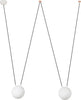 MINE GLASS SPACE 2L Sospensione bianca Illuminazione/Illuminazione per interni/Lampadari lampade a sospensione e plafoniere/Lampade a sospensione Led Mall Home - Napoli, Commerciovirtuoso.it
