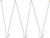 MINE GLASS SPACE 3L Sospensione bianca Illuminazione/Illuminazione per interni/Lampadari lampade a sospensione e plafoniere/Lampade a sospensione Led Mall Home - Napoli, Commerciovirtuoso.it
