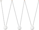 MINE GLASS SPACE 3L Sospensione bianca Illuminazione/Illuminazione per interni/Lampadari lampade a sospensione e plafoniere/Lampade a sospensione Led Mall Home - Napoli, Commerciovirtuoso.it