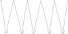 MINE GLASS SPACE 5L Sospensione bianca Illuminazione/Illuminazione per interni/Lampadari lampade a sospensione e plafoniere/Lampade a sospensione Led Mall Home - Napoli, Commerciovirtuoso.it