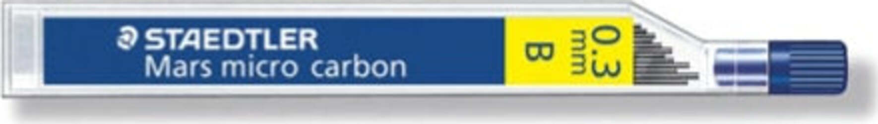 Mine Mars micro - mina 0 3 mm - gradazione B - Staedtler - conf. 12 pezzi Cancelleria e prodotti per ufficio/Penne matite scrittura e correzione/Matite/Mine per portamine Eurocartuccia - Pavullo, Commerciovirtuoso.it