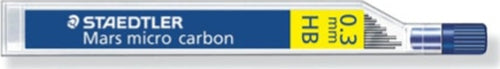 Mine Mars micro - mina 0 3mm - gradazione HB - Staedtler - astuccio 12 mine Cancelleria e prodotti per ufficio/Penne matite scrittura e correzione/Matite/Mine per portamine Eurocartuccia - Pavullo, Commerciovirtuoso.it