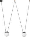 MINE PC SPACE 2L Sospensione grigio scuro Illuminazione/Illuminazione per interni/Lampadari lampade a sospensione e plafoniere/Lampade a sospensione Led Mall Home - Napoli, Commerciovirtuoso.it