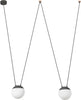 MINE PC SPACE 2L Sospensione grigio scuro Illuminazione/Illuminazione per interni/Lampadari lampade a sospensione e plafoniere/Lampade a sospensione Led Mall Home - Napoli, Commerciovirtuoso.it
