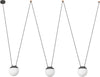 MINE PC SPACE 3L Sospensione grigia Illuminazione/Illuminazione per interni/Lampadari lampade a sospensione e plafoniere/Lampade a sospensione Led Mall Home - Napoli, Commerciovirtuoso.it