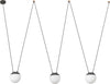 MINE PC SPACE 3L Sospensione grigio scuro Illuminazione/Illuminazione per interni/Lampadari lampade a sospensione e plafoniere/Lampade a sospensione Led Mall Home - Napoli, Commerciovirtuoso.it