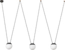 MINE PC SPACE 3L Sospensione grigio scuro Illuminazione/Illuminazione per interni/Lampadari lampade a sospensione e plafoniere/Lampade a sospensione Led Mall Home - Napoli, Commerciovirtuoso.it