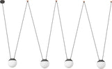 MINE PC SPACE 4L Sospensione grigia Illuminazione/Illuminazione per interni/Lampadari lampade a sospensione e plafoniere/Lampade a sospensione Led Mall Home - Napoli, Commerciovirtuoso.it