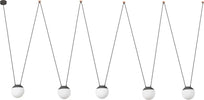 MINE PC SPACE 5L Sospensione grigia Illuminazione/Illuminazione per interni/Lampadari lampade a sospensione e plafoniere/Lampade a sospensione Led Mall Home - Napoli, Commerciovirtuoso.it
