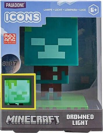 Minecraft Lampada 11 Cm Con Struttura in Plastica Illuminazione/Illuminazione per interni/Illuminazione speciale/Mood Lights Cartoleria Deja Vu - Crotone, Commerciovirtuoso.it